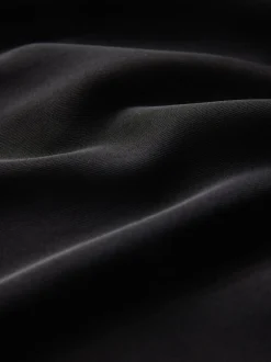 Rokken|Next Zwart - Midi-rok met overslag