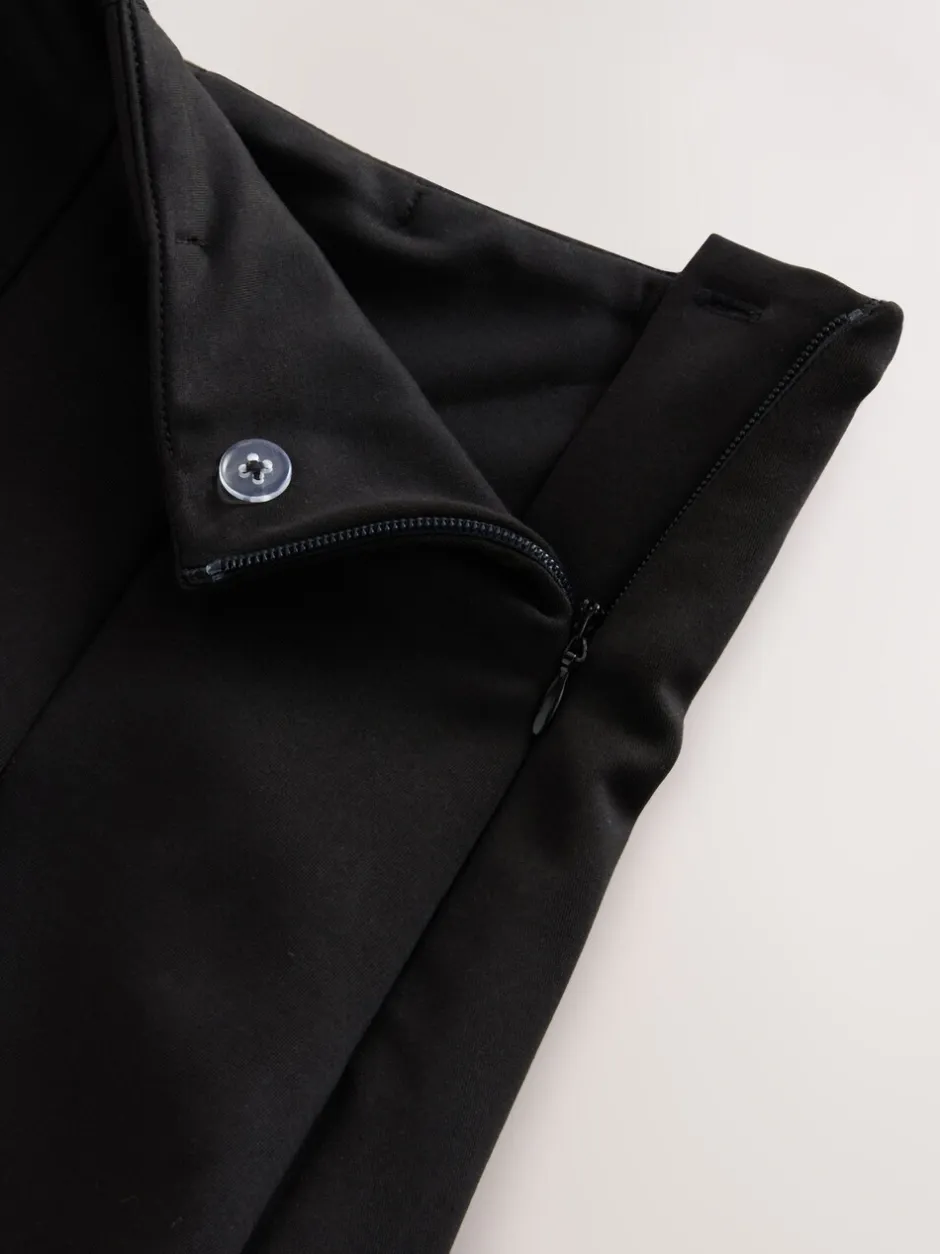 Rokken|Next - Mini Jersey Pleated Skirt Zwart