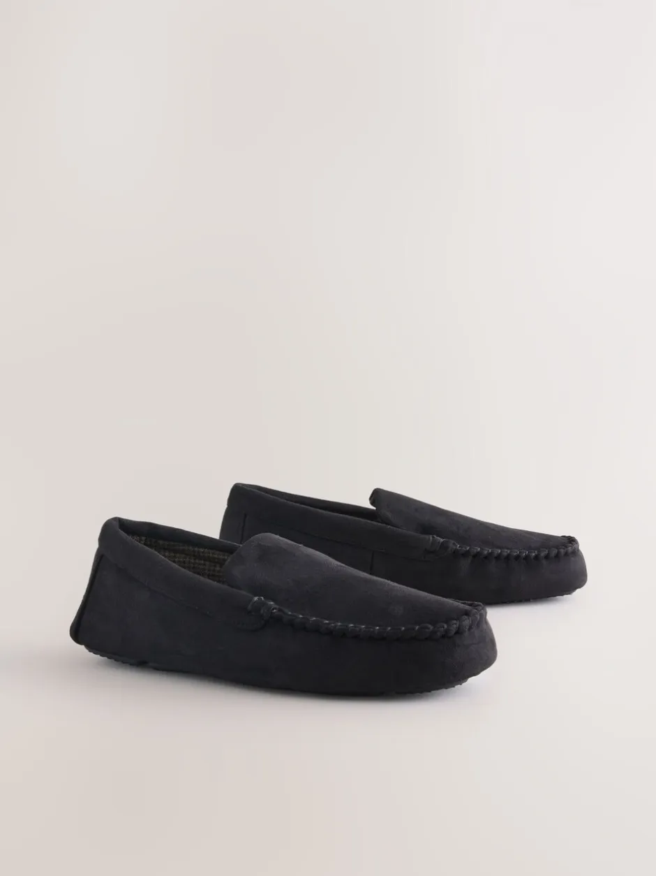 Pantoffels*Next - Moccasinpantoffels Zwart