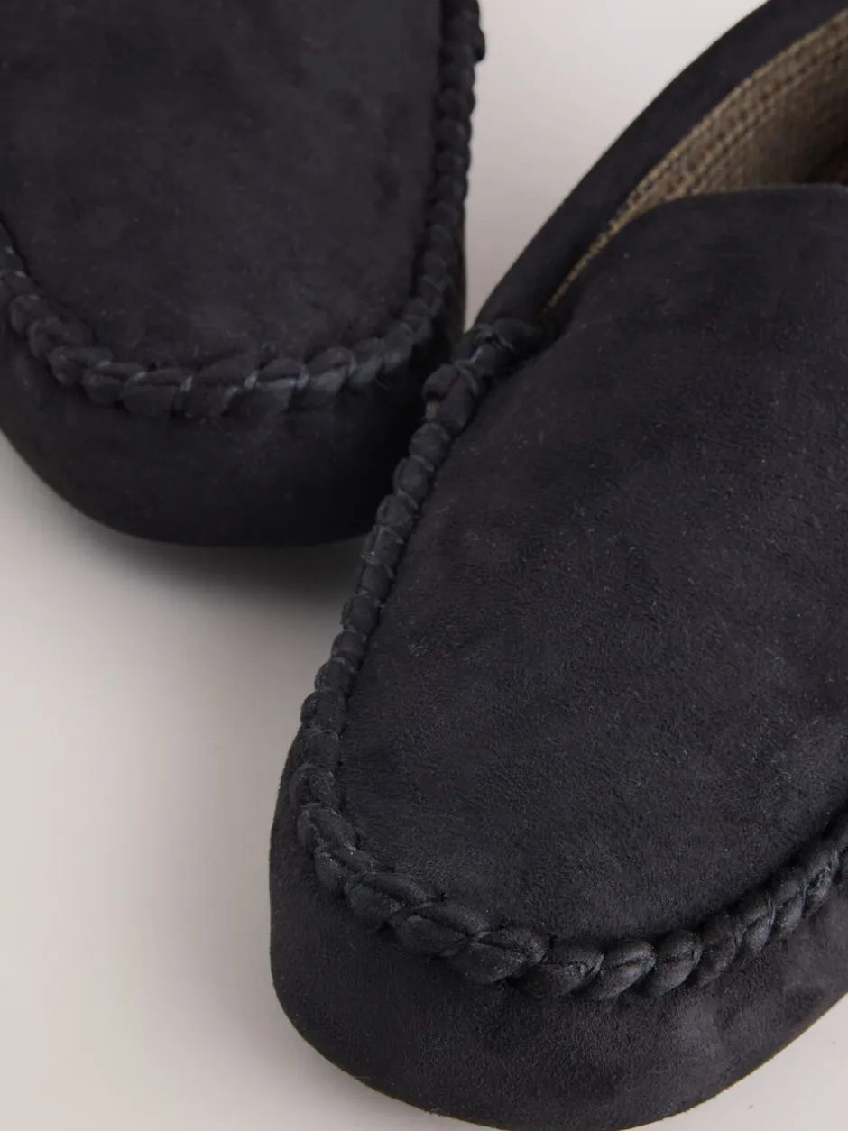 Pantoffels*Next - Moccasinpantoffels Zwart