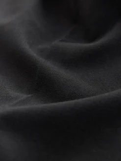 Kostuums En Werkkleding|Broeken|Next - Modieus gesneden broek met wijde pijpen van wol Zwart
