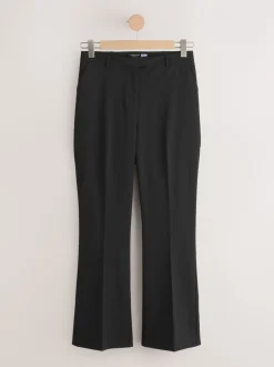 Kostuums En Werkkleding|Next Zwart - Modieuze Hourglass broek met bootcut