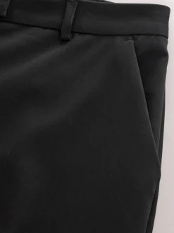 Kostuums En Werkkleding|Next Zwart - Modieuze Hourglass broek met bootcut