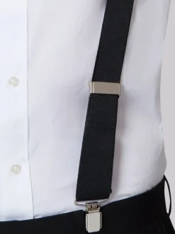 Riemen En Bretels|MOSS - clip-bretels Zwart