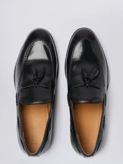 Formele Schoenen*MOSS - Highgate instappers met kwastjes Zwart