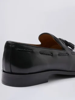 Formele Schoenen*MOSS - Highgate instappers met kwastjes Zwart