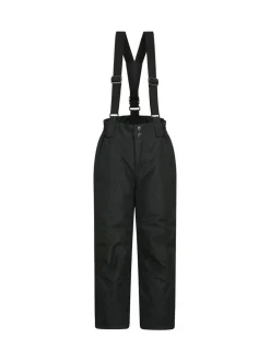 Broeken En Chino's*Mountain Warehouse - - Raptor broek voor kinderen met sneeuwprint Zwart