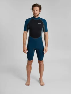 Badkleding*Mountain Warehouse - kort neopreen wetsuit voor heren Zwart