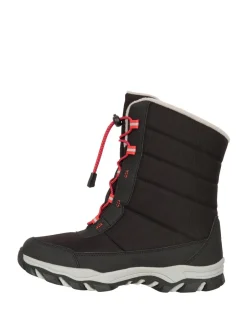 Boots*Mountain Warehouse - Ohio Jeugd adaptieve sneeuwlaarzen Zwart