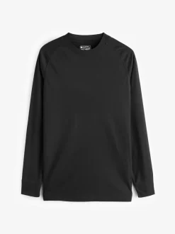 Ondergoed|Ondergoed|Mountain Warehouse - - Talus - 2 Thermische herenTops Zwart