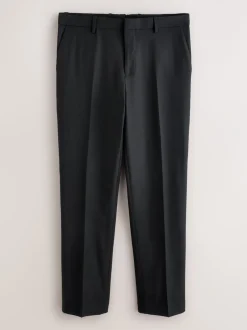 Smokings En Feestkleding*Next Zwart - Muscle Fit Motionflex Stretch Tuxedo Suit Trousers