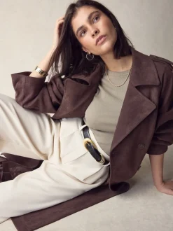 Ceintuurs|Next Zwart - N. Premium Made in Italië leren riem met meerdere ringen