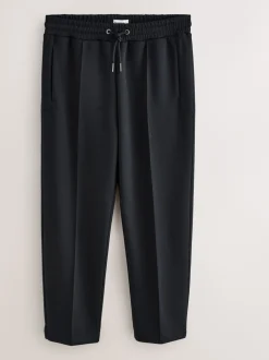 Joggingbroeken*Next - N. Premium Soft Touch Scuba Slim Fit Open Joggers Zwart