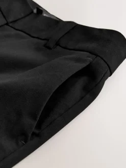 Kostuums En Werkkleding|Broeken|Next - Nauwsluitende, op maat gemaakte broek van wol Zwart