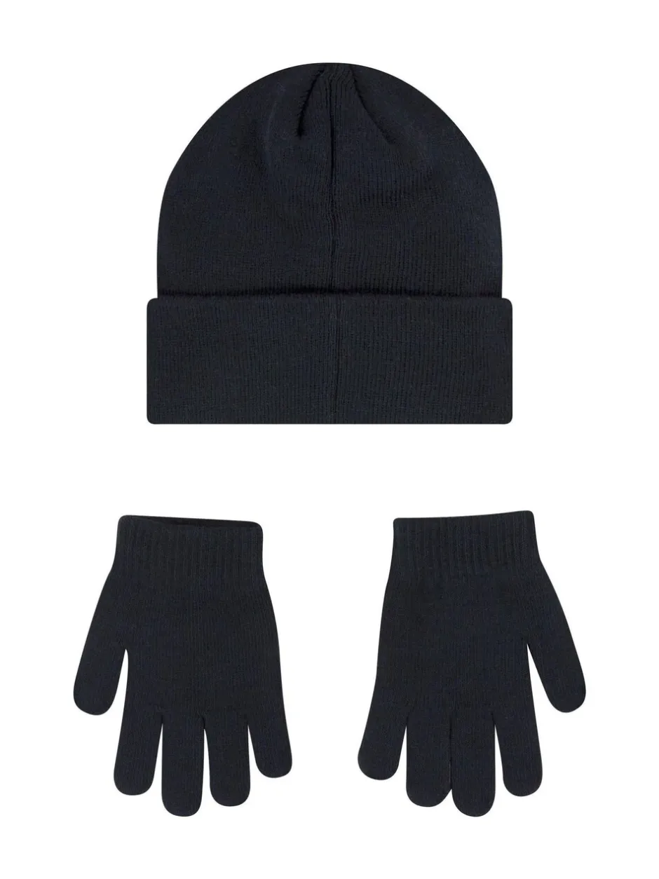 Mutsen, Handschoenen En Sjaals|Nike - Club Beanie and Glove Set Zwart