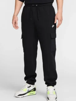 Joggingbroeken*Nike - Club cargojoggingbroek van fleece Zwart