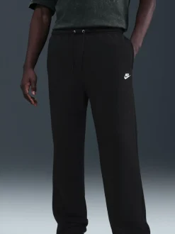 Sportkleding|Joggingbroeken*Nike - Club Fleece Bungee Joggingbroek Zwart