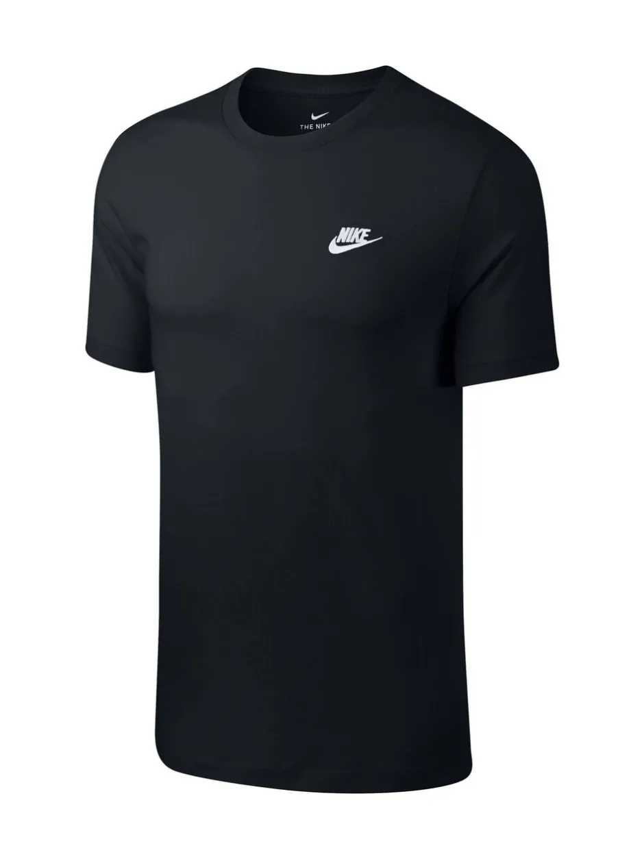 Sportkleding|Nike Zwart - Club T-shirt