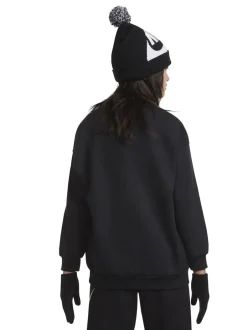 Mutsen, Handschoenen En Sjaals*Nike - Swoosh Pom Beanie and Glove Set Zwart
