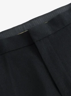 Smokings En Feestkleding|Formele Broek*Next Zwart - Normale Pasvorm - Adjustable Tuxedo Trousers With Wool