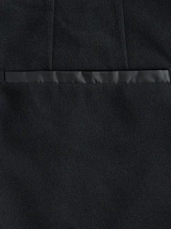 Smokings En Feestkleding|Formele Broek*Next Zwart - Normale Pasvorm - Adjustable Tuxedo Trousers With Wool