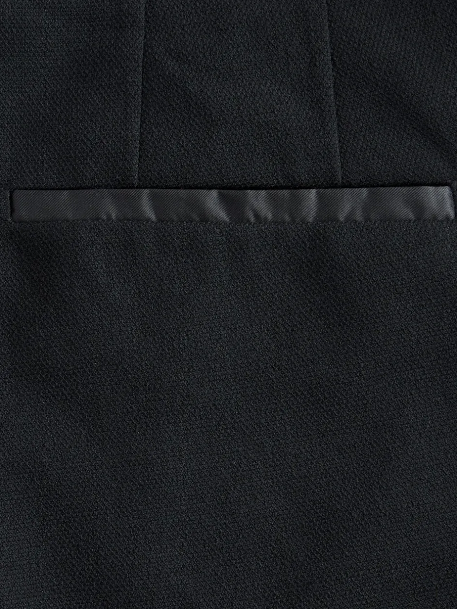 Smokings En Feestkleding|Formele Broek*Next Zwart - Normale Pasvorm - Adjustable Tuxedo Trousers With Wool