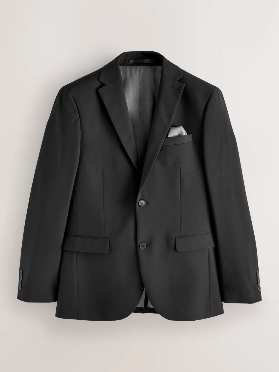 Blazers En Business-Jasjes|Pakken|Next - Normale Pasvorm - Must-have kostuum: colbert Zwart