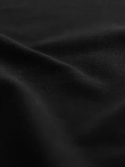Poloshirts|T-Shirts En Hemden|Next Zwart - Normale Pasvorm - Piqué polo met lange mouwen