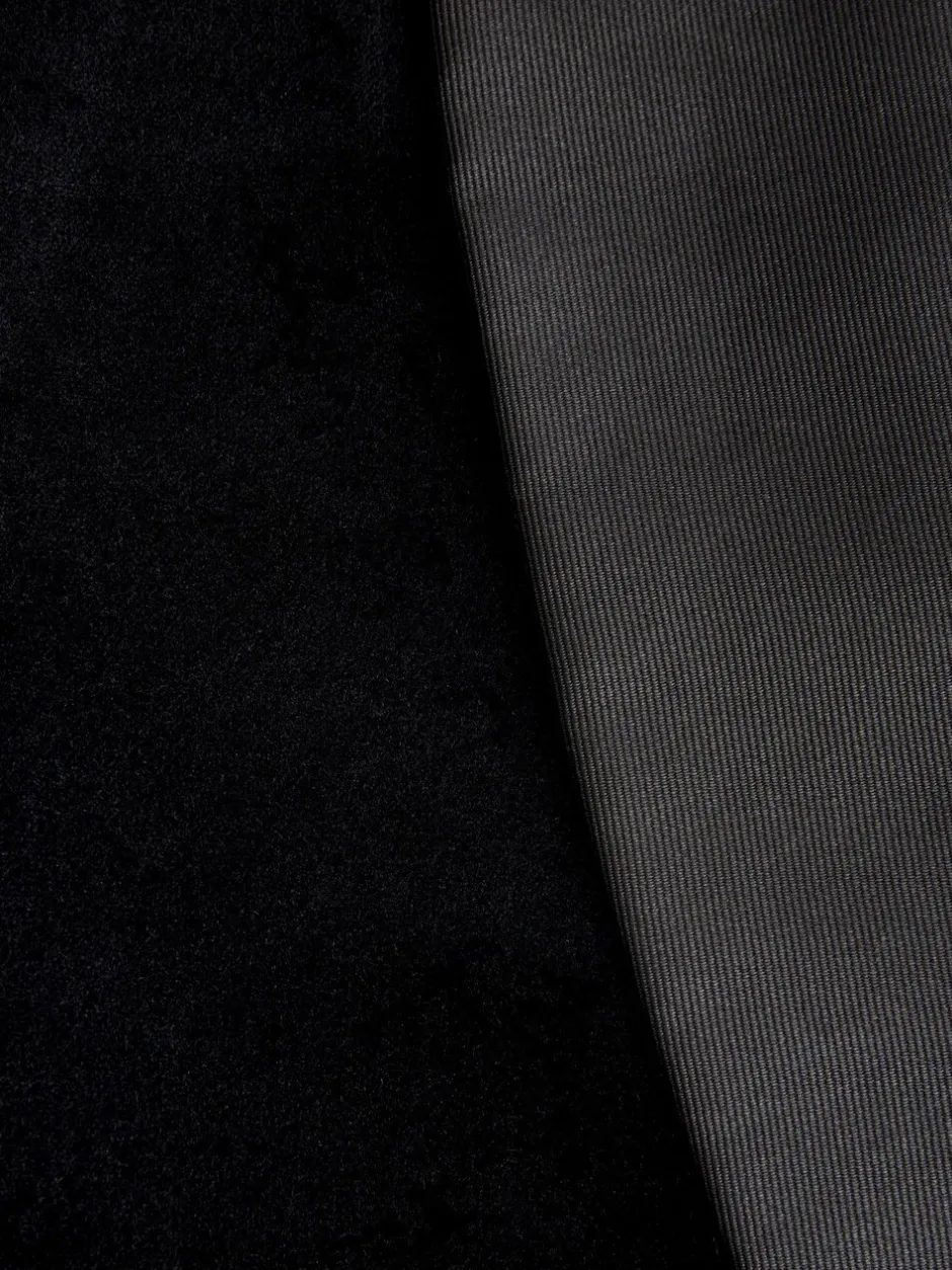 Smokings En Feestkleding*Next - Normale Pasvorm - Signature Pontoglio Italiaanse fluwelen blazer met sjaalkraag Zwart