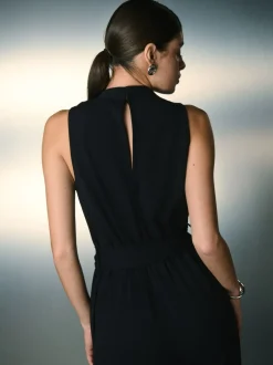Jumpsuits En Playsuits|Next - Occasion Cowl Neck Sleeveless Jersey Jumpsuit Zwart