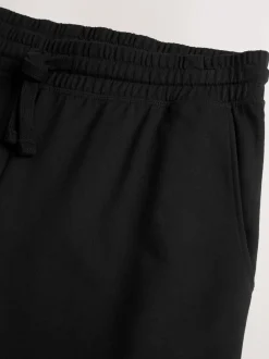 Loungewear|Joggingbroeken*Next - Open - Loopback Soft Touch Cuffed Joggers Zwart