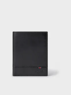 Portemonnees|Osprey London - The London Leather Wallet with Coin Pocket Zwart