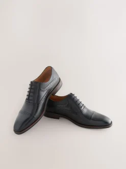 Formele Schoenen|Next - Oxford-schoenen met neusstuk Zwart