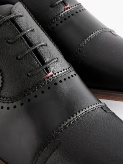 Schoenen|Formele Schoenen|Next - Oxford-schoenen met neusstuk Zwart