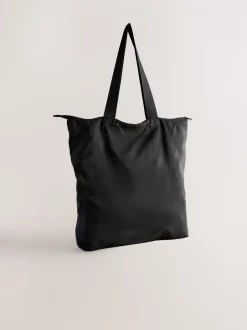 Tassen|Next Zwart - Packable Tote Bag