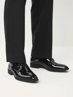 Schoenen|Formele Schoenen*Next Zwart - Patent Derby Shoes