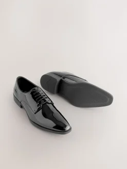 Schoenen|Formele Schoenen*Next Zwart - Patent Derby Shoes