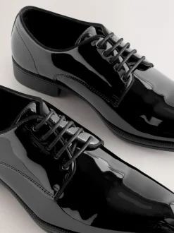 Schoenen|Formele Schoenen*Next Zwart - Patent Derby Shoes