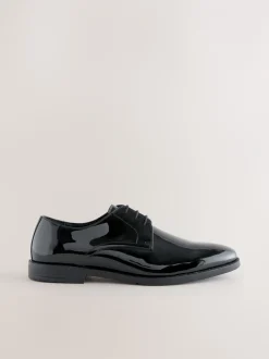 Formele Schoenen*Next Zwart - Patent Leather Derby Shoes