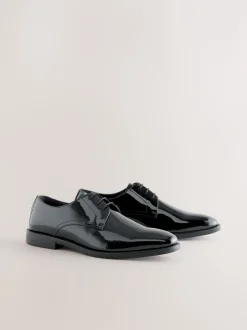 Formele Schoenen*Next Zwart - Patent Leather Derby Shoes