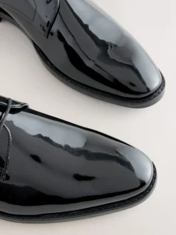 Formele Schoenen*Next Zwart - Patent Leather Derby Shoes