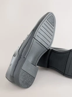 Formele Schoenen*Next Zwart - Patent Leather Derby Shoes