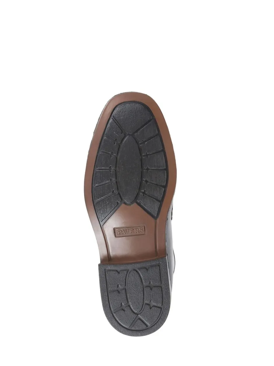 Formele Schoenen|Pavers - nette e mocassin schoenen voor heren Zwart