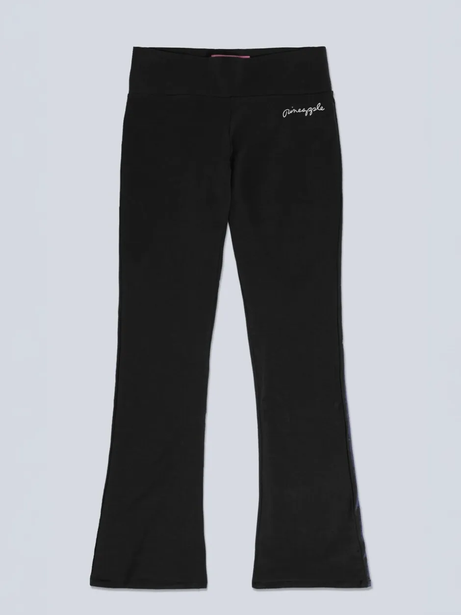 Broeken|Pineapple - - Slim-fit jersey broek Zwart