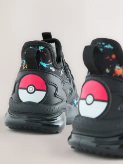 Sneakers|Next Zwart - Pokemon sneakers met elastische veter