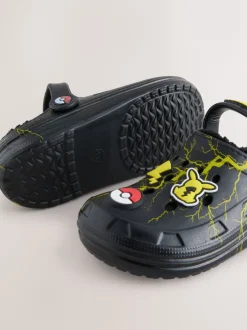 Pantoffels|Next Zwart - Pokemon Warm Lined Slipper Clogs