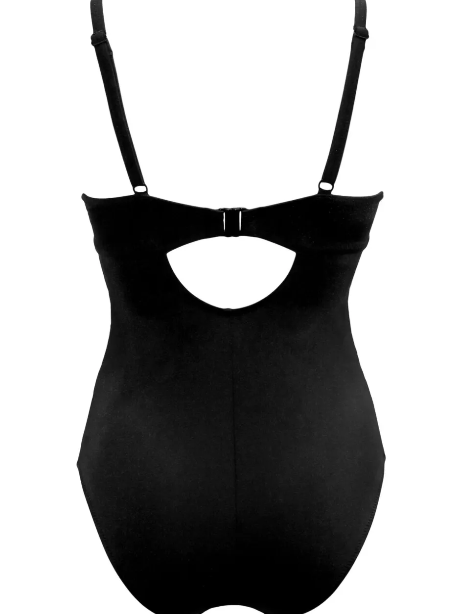 Badkleding|Pour Moi - St Kitts beugelbadpak zonder vulling Zwart