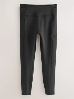 Leggings En Joggingbroeken|Sportkleding*Next - Power Active Leggings met zak Zwart