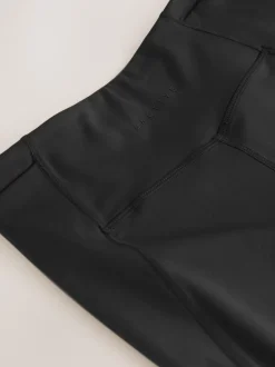 Leggings En Joggingbroeken|Sportkleding*Next - Power Active Leggings met zak Zwart