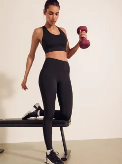 Sportkleding|Leggings En Joggingbroeken*Next Zwart - Power Active sportlegging